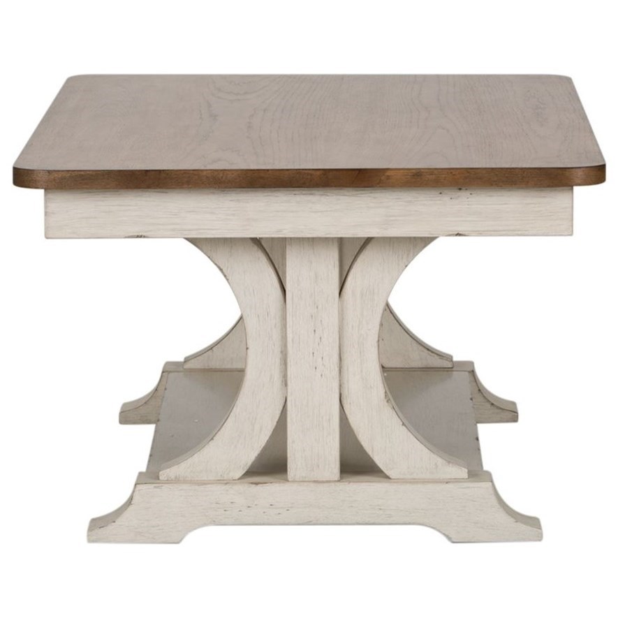 Liberty Furniture Farmhouse Reimagined 652OT1010 Farmhouse Rectangular